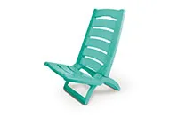 SEDIA-PVC-PIEGHEVOLE-TURCHESE-VERDE-100KG-289/T