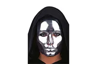 CT.MASCHERA-VISO-PVC-ARGENTO-00080