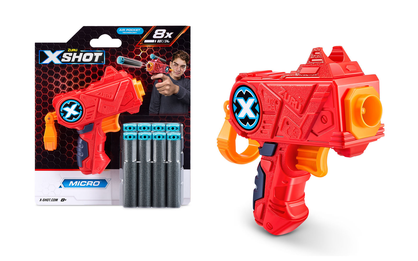 Pištola X-Shot Micro, Zuru | UNIKATOY Giocattoli